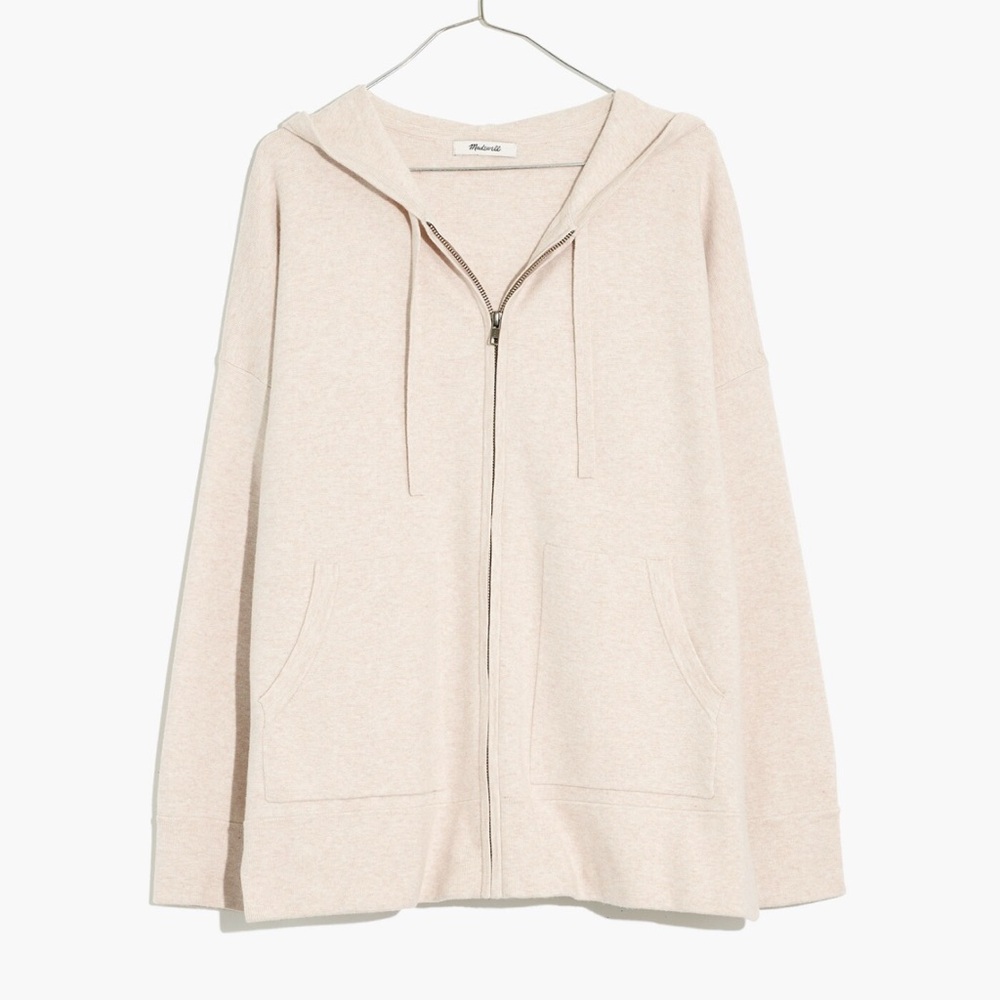 Madewell Northey Zip Hoodie Sweater
